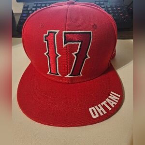 Shohei Ohtani #17 hat cap LA Angels